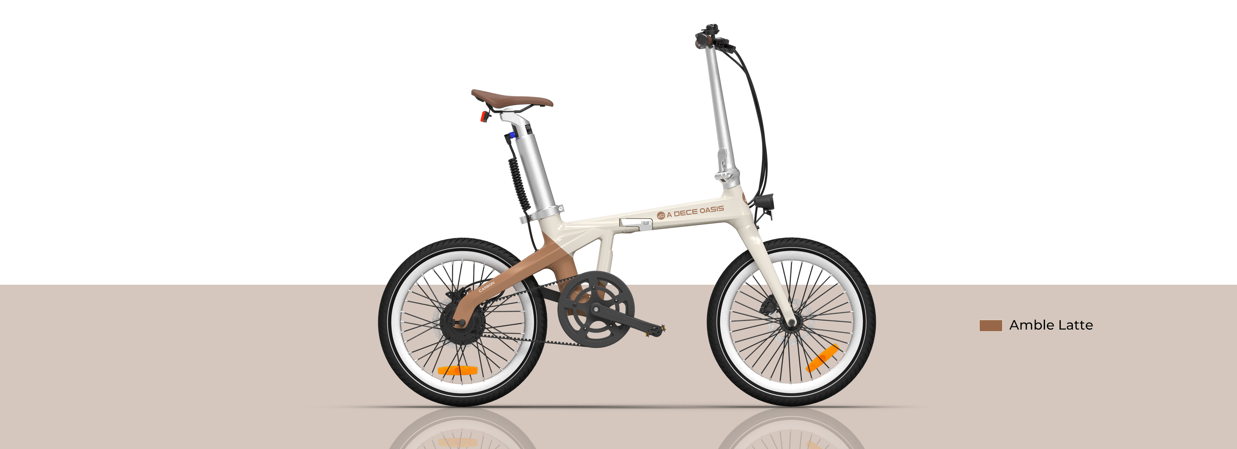 Bicicleta eléctrica plegable ADO Air Carbón (super ligera) 13 1920
