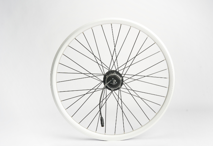 AIR 28 Rear wheel set silver (28-inch MIVICE - with flywheel)