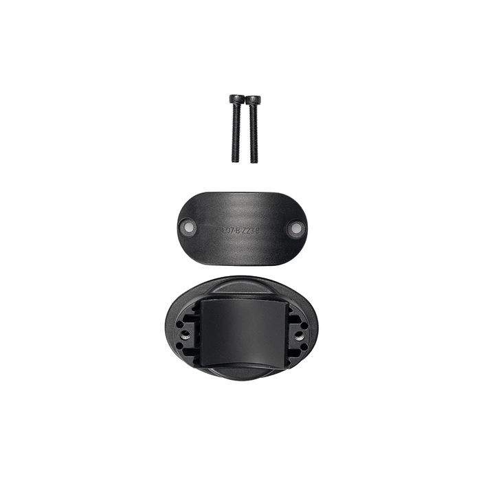 Complete accessory kit for the ADO AQS Magnetic Quick Attach system, featuring adjustable straps, multiple base plates, T-bracket, and all necessary mounting screws.