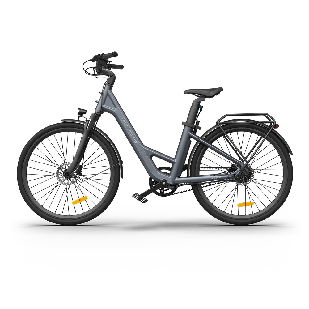 Bicicleta eléctrica urbana ADO Air 28 Pro 17 Grey Gris Grigio Grijs Grau
