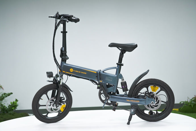 Nemo Bicicleta Eléctrica Plegable para Adultos 16 Viaje Urbano Plegable  Bicicleta Con 250 W Motor Sin Escobillas 36 V Asiento Post Batería