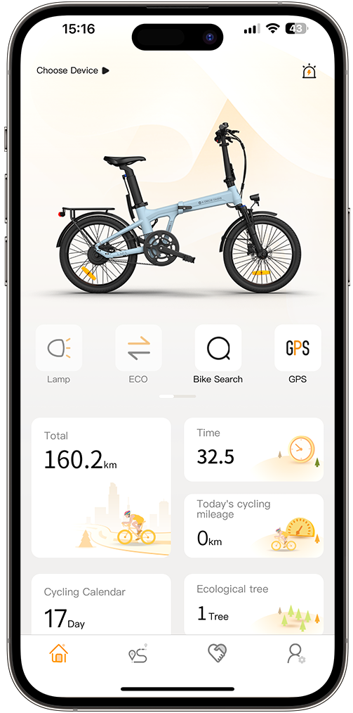 Bicicleta eléctrica Ado Air 20 Ultra 2026 3 pc 5